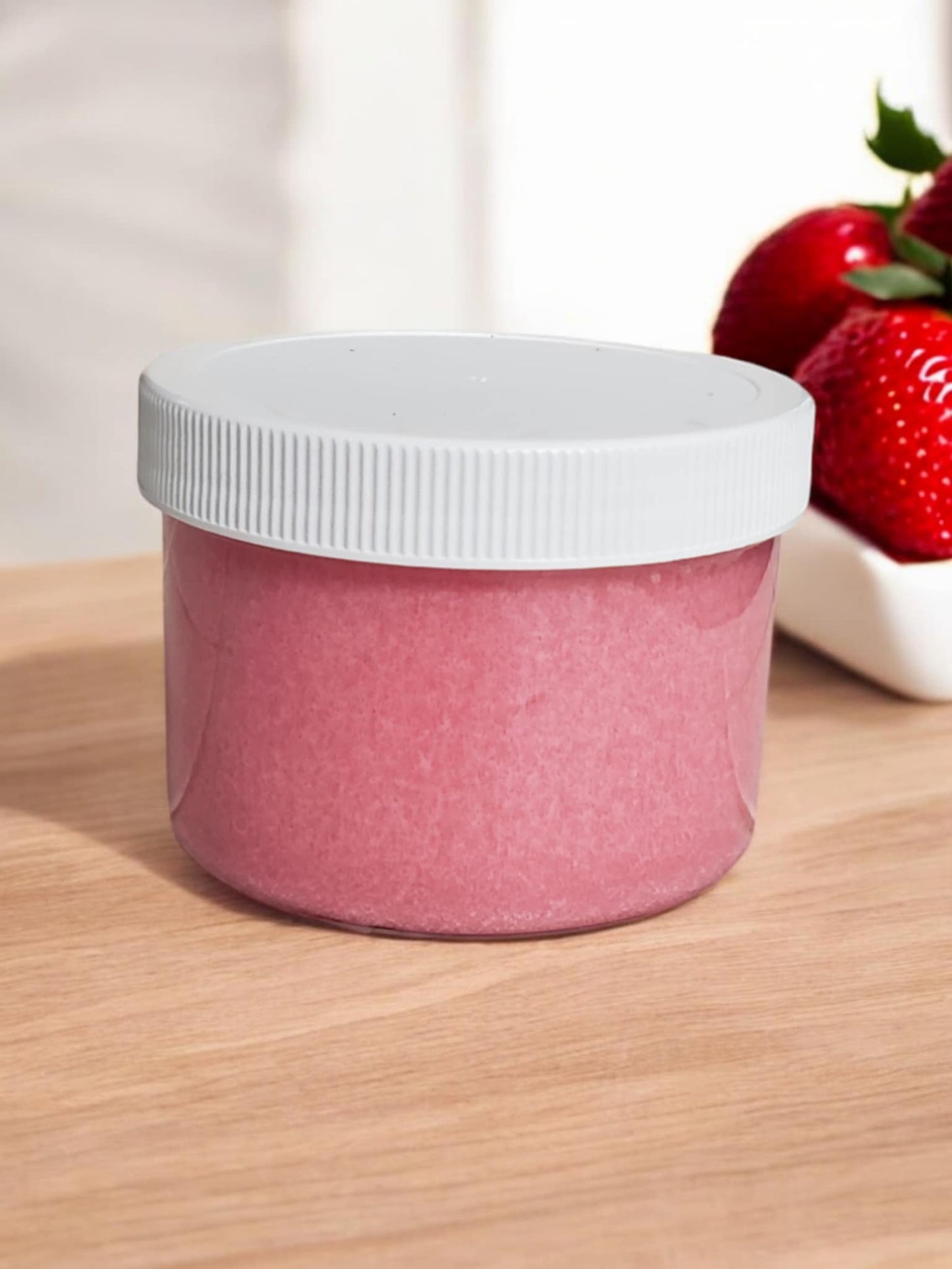 Strawberry Sugar Scrub (8oz)